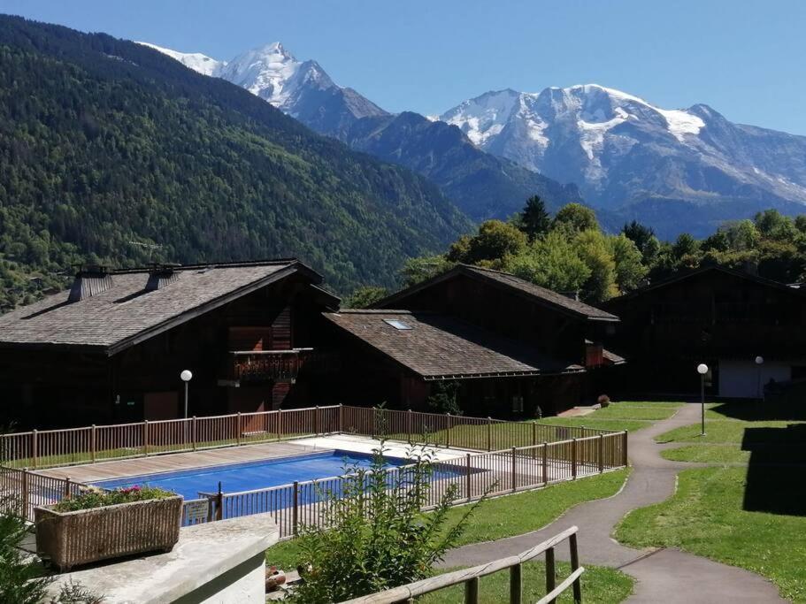 Studio Cosy Au Pied Des Pistes Avec Piscine Saint-Gervais-les-Bains Εξωτερικό φωτογραφία